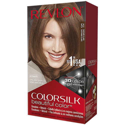 Bellezza Donna Tinta Revlon Colorsilk Tinte 51-castaño Claro 