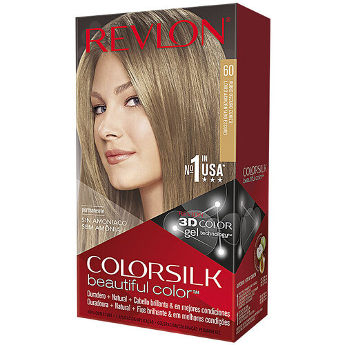 Bellezza Donna Tinta Revlon Colorsilk Tinte 60-rubio Oscuro Cenizo 