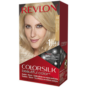 Bellezza Donna Tinta Revlon Colorsilk Tinte 80-rubio Claro Cenizo 