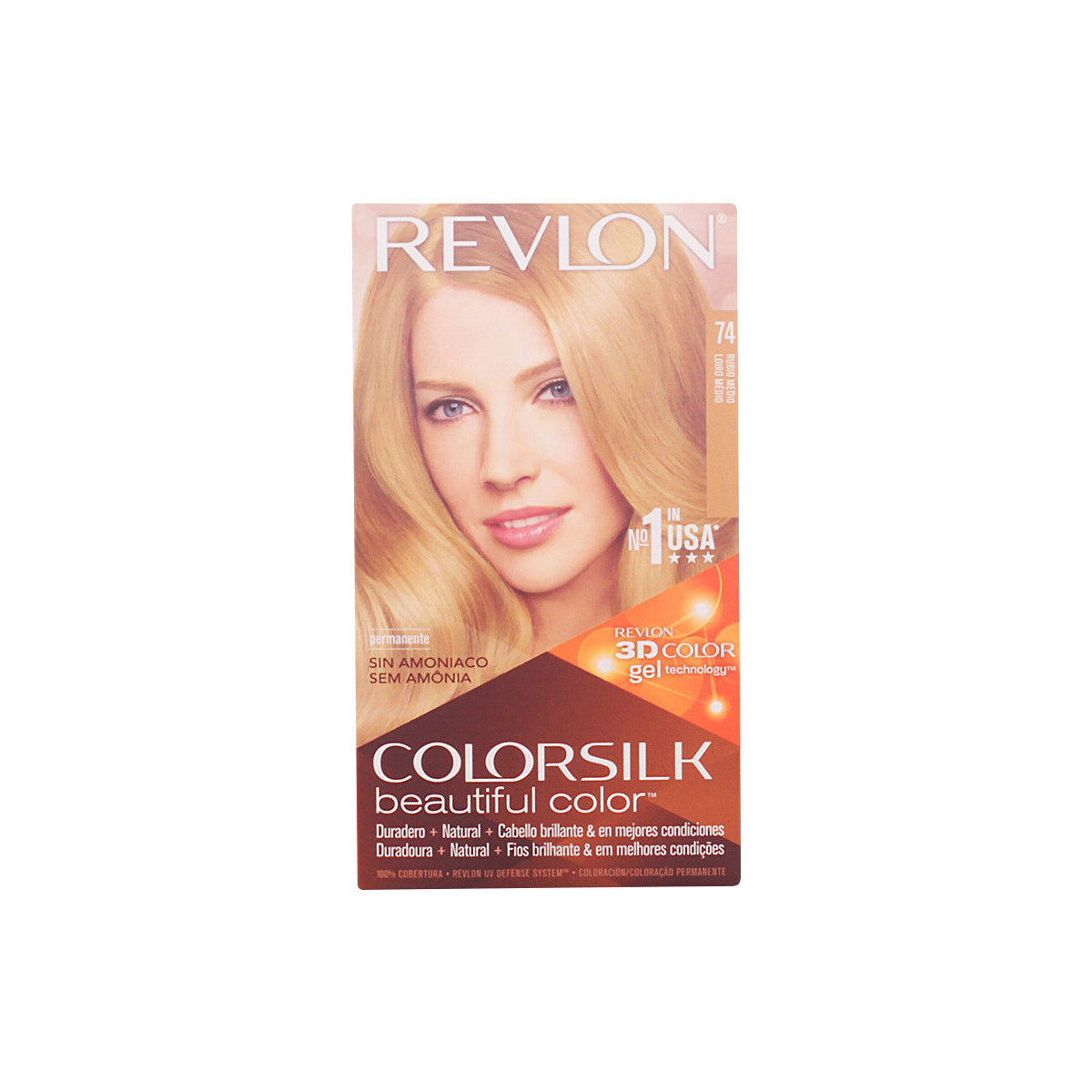 Bellezza Donna Tinta Revlon Colorsilk Tinte 74-rubio Medio 
