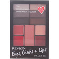 Image of Blush & cipria Revlon Palette Eyes, Cheeks + Lips 200-seductive Smokies
