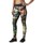 Abbigliamento Donna Pantaloni Reebok Sport OS Elite Mesh Tight Nero, Verde, Arancione