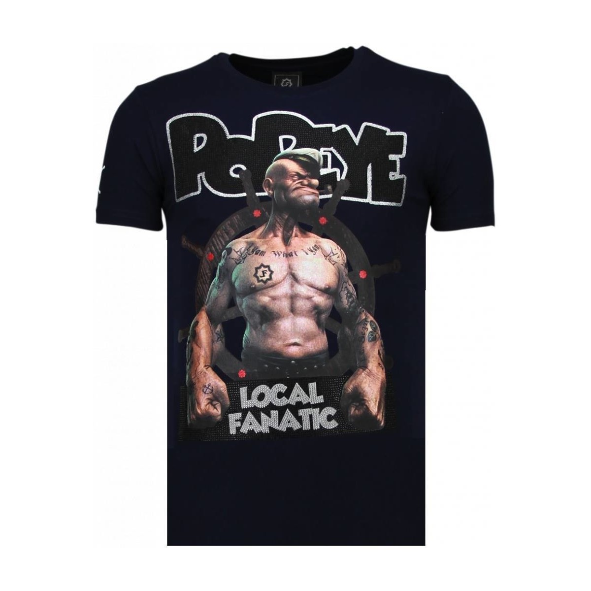 Abbigliamento Uomo T-shirt maniche corte Local Fanatic 51611744 Blu