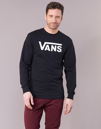 Abbigliamento Uomo T-shirts a maniche lunghe Vans VANS CLASSIC Nero