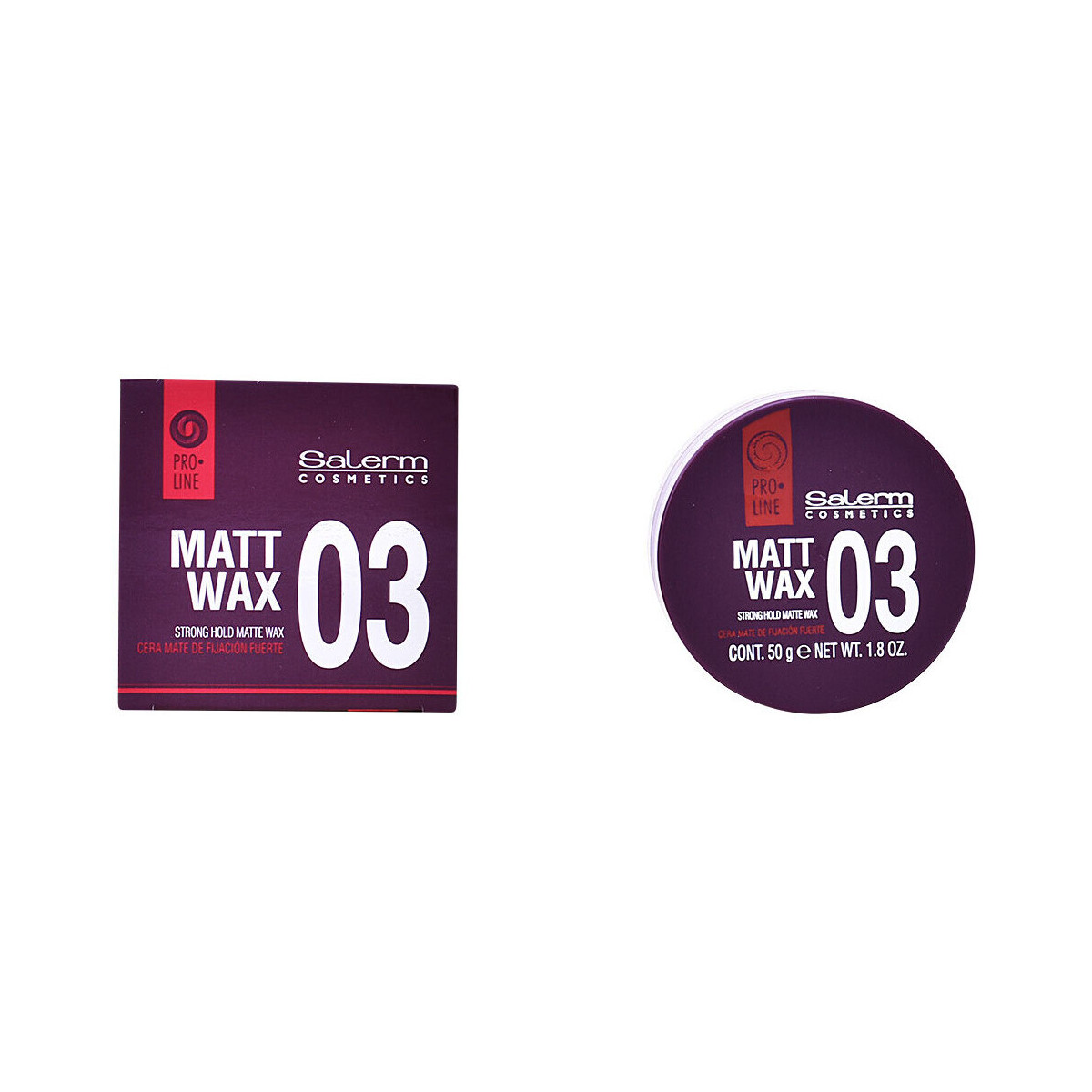 Bellezza Gel & Modellante per capelli Salerm Matt Wax  Strong Hold Matte Wax 50 Gr 