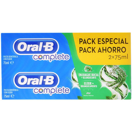 Bellezza Accessori per il corpo Oral-B Complete Dentifrico Enjuage + Blanqueante Lotto 
