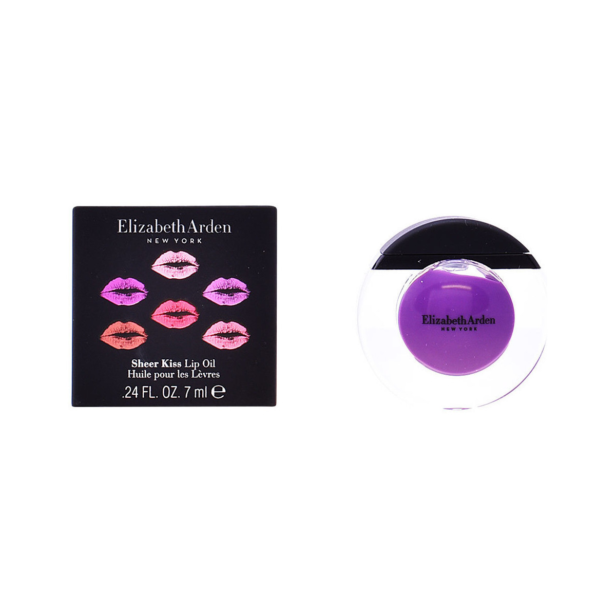 Bellezza Donna Gloss Elizabeth Arden Sheer Kiss Lip Oil purple Serenity 