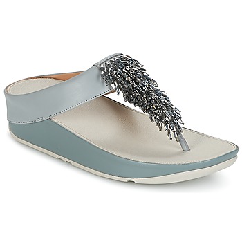 Scarpe Donna Infradito FitFlop CHA-CHA TOE-THONG SANDALS CRYSTAL Blu