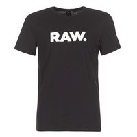 Abbigliamento Uomo T-shirt maniche corte G-Star Raw HOLORN R T S/S Nero