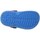 Scarpe Bambina Sandali Crocs KID'S CLASSIC FUZZ LINED GRAPHIC CLOG Blu