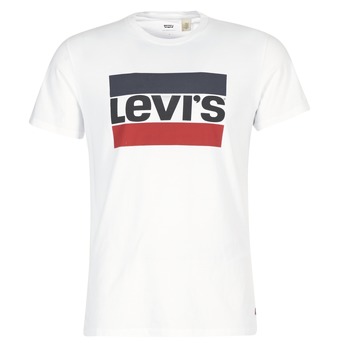 Abbigliamento Uomo T-shirt maniche corte Levi's GRAPHIC SPORTSWEAR LOGO Bianco