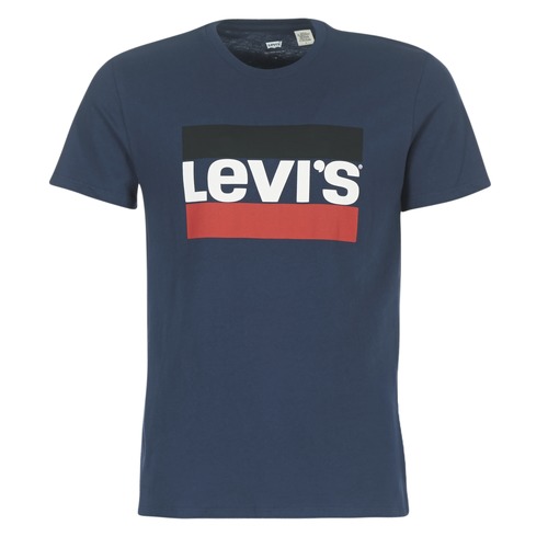 Abbigliamento Uomo T-shirt maniche corte Levi's GRAPHIC SPORTSWEAR LOGO Marine