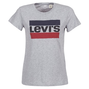 Abbigliamento Donna T-shirt maniche corte Levi's THE PERFECT TEE Grigio