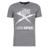 Abbigliamento Uomo T-shirt maniche corte Philipp Plein Sport BORIS Grigio / Argento