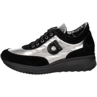Scarpe Donna Sneakers alte Agile By Ruco Line 1304(6) NERO/ARGENTO