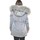Abbigliamento Donna Parka K-Zell Parka donna invernale con pelliccia ecologic giacca giubbotto p Grigio