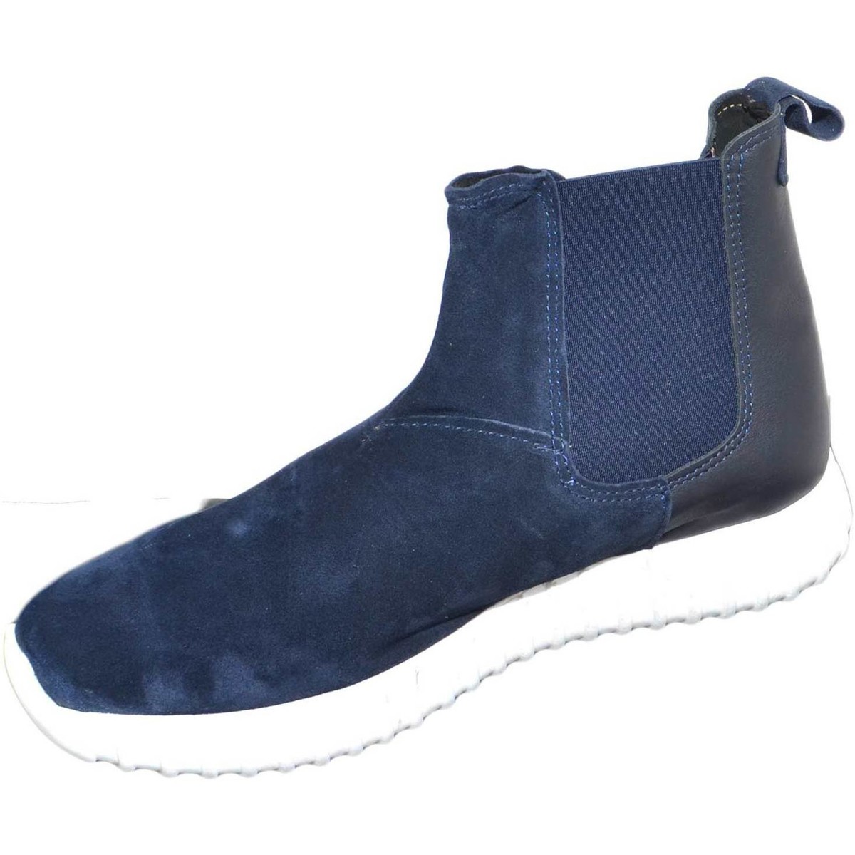 Scarpe Uomo Stivali Malu Shoes Scarpe uomo beatles art:0164 made in italy pelle nero scamoscia Blu