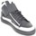 Scarpe Uomo Sneakers alte Malu Shoes Sneakers alta art.8189 in vera pelle strappo ed elastico nero l Nero