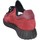 Scarpe Uomo Sneakers basse Malu Shoes Sneakers bassa uomo art.0022 in camoscio bordeaux made in italy Rosso