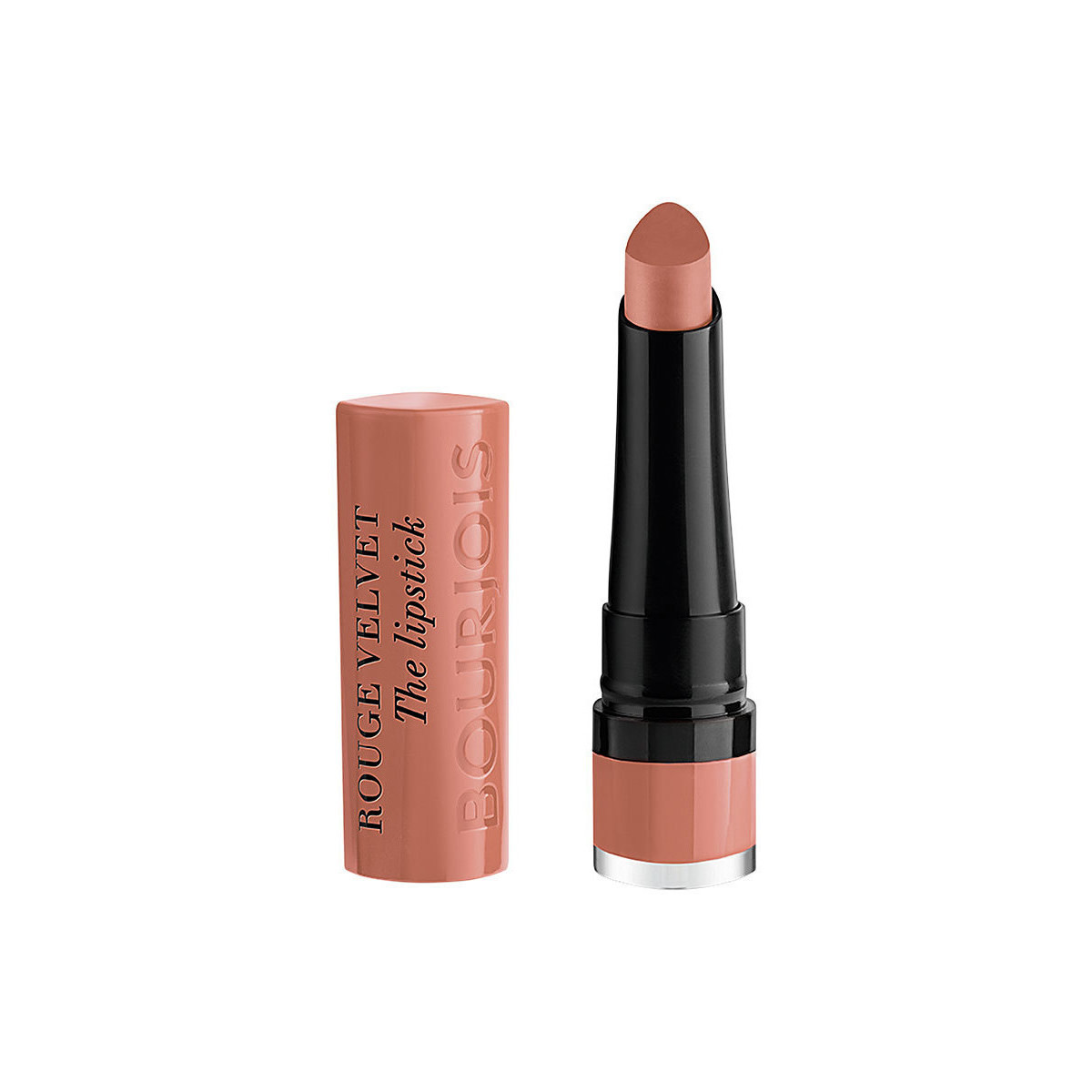 Bellezza Donna Rossetti Bourjois Rouge Velvet The Lipstick 01-hey Nude 