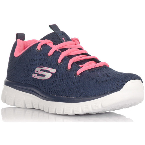 Scarpe Donna Sneakers Skechers 12615 Blu