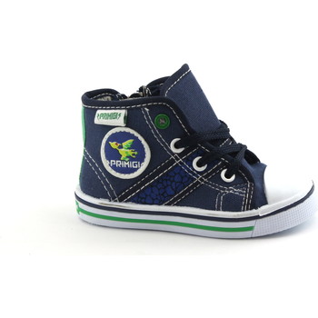 Scarpe Unisex bambino Sneakers alte Primigi PRI-E18-1445800-BL Blu