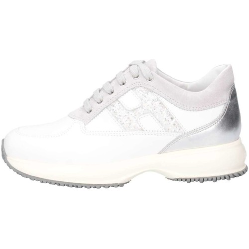 Scarpe Bambina Sneakers basse Hogan HXC00N0O241IBK0CD1 Sneakers Bambina Bianco Bianco