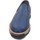 Scarpe Uomo Mocassini Made In Italia Calzature uomo mocassino blu in vera pelle piramide made in ita Blu