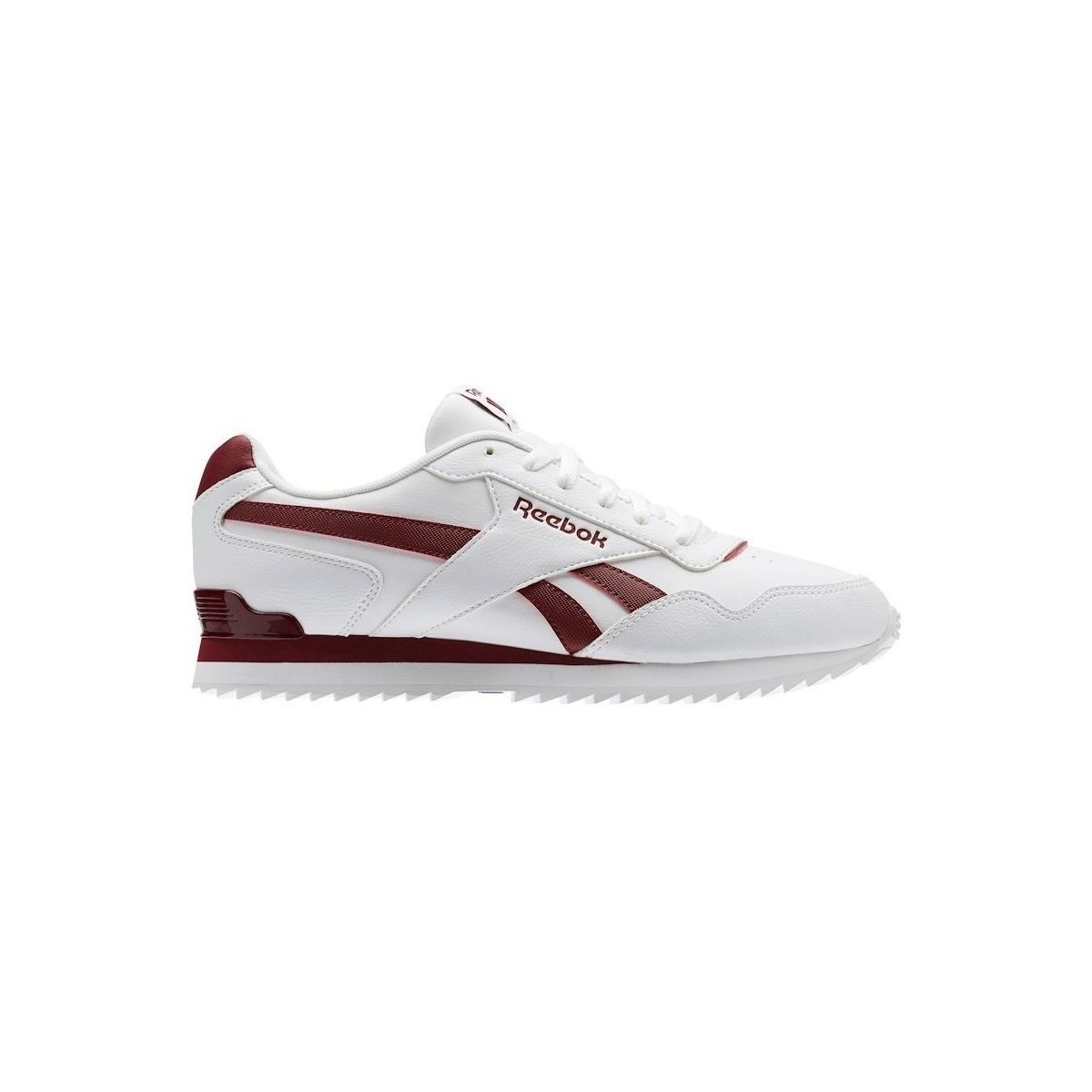 Scarpe Uomo Sneakers basse Reebok Sport Royal Glide Ripple Clip Rosso, Bianco