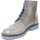 Scarpe Uomo Stivali Malu Shoes Calzature uomo anfibio francesina marrone vera pelle made in it Grigio