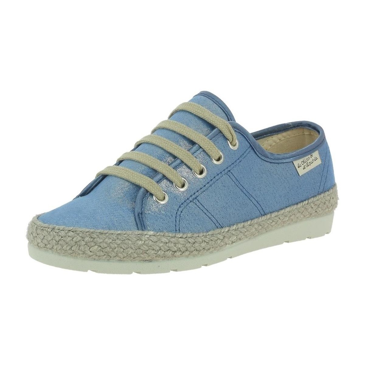 Scarpe Donna Sneakers La Maison De L'espadrille 3721 Blu