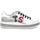 Scarpe Bambina Sneakers basse Twin Set bambina, HS88B1, scarpe pelle 46 sneakers E8102 Argento