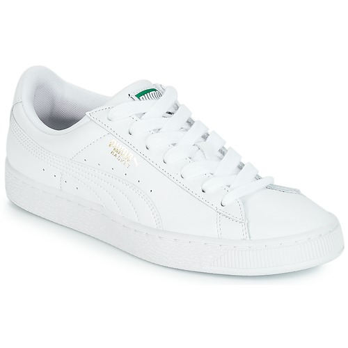 Scarpe Sneakers basse Puma BASKET CLASSIC LFS.WHT Bianco