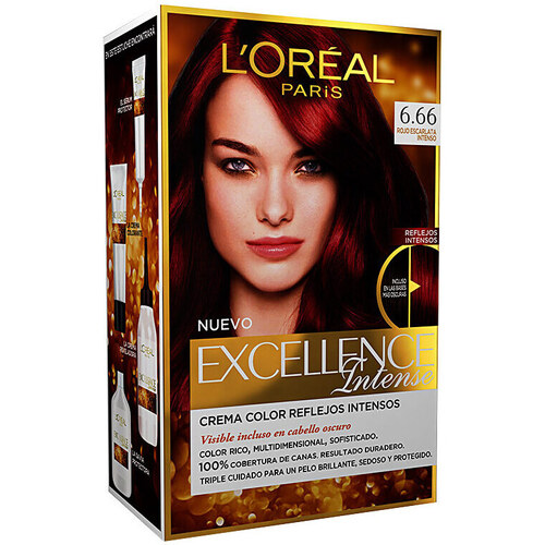Bellezza Tinta L'oréal Excellence Intense Colorante 6.66-rosso Scarlatto Intenso 