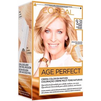 Image of Tinta L'oréal Excellence Age Perfect Colore Capelli 9,31 Biondo Chiarissimo