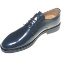 Image of Scarpe Malu Shoes Scarpe Scarpe uomo fondo gomma antiscivolo vera pelle abrasivato blu c