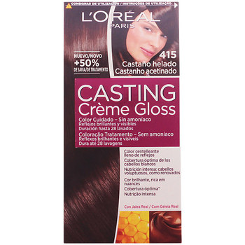 Bellezza Tinta L'oréal Casting Creme Gloss 415-castaño Helado 