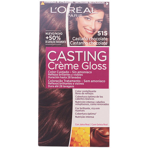 Bellezza Tinta L'oréal Casting Creme Gloss 515-chocolate Helado 
