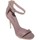 Scarpe Donna Sandali Malu Shoes Sandalo donna  camoscio cipria tacco a spillo linea basic tacco Multicolore