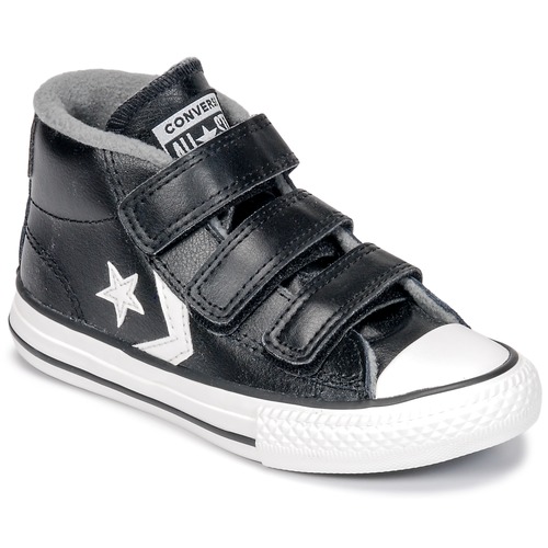 Converse STAR PLAYER 3V MID Black / Vintage / White - Scarpe Sneakers alte  Bambino 58,00 €