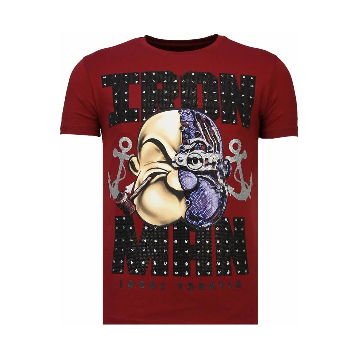 Abbigliamento Uomo T-shirt maniche corte Local Fanatic 64901168 Rosso