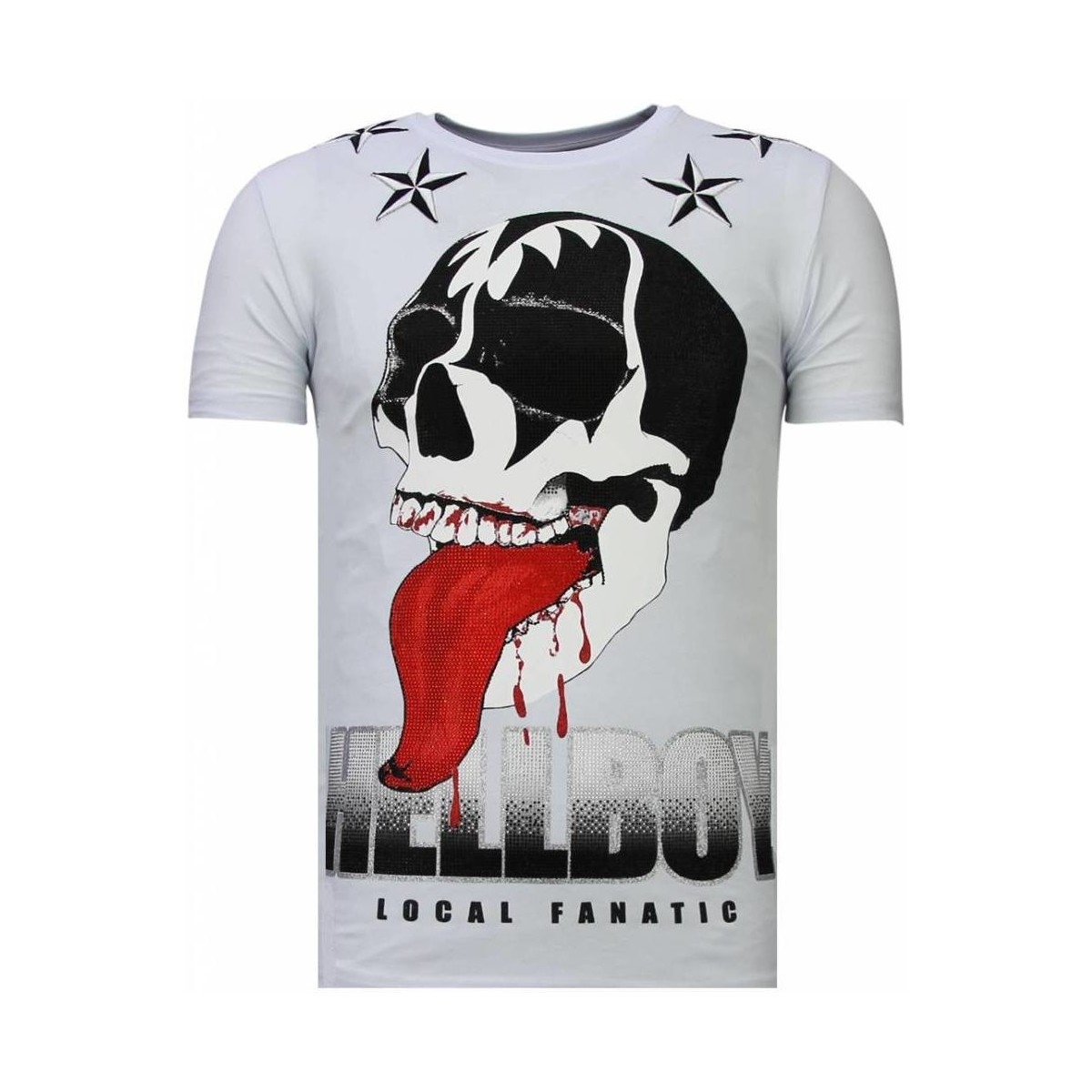 Abbigliamento Uomo T-shirt maniche corte Local Fanatic 65014136 Bianco
