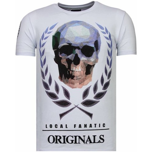 Abbigliamento Uomo T-shirt maniche corte Local Fanatic 65012540 Bianco