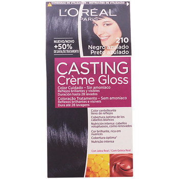 Bellezza Tinta L'oréal Casting Creme Gloss 210-negro Azulado 