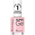 Smalti Rimmel London  French Manicure Super Gel 091-english Rose