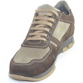 Image of Sneakers Malu Shoes Scarpe Scarpe uomo stringata classica in vera pelle scamosciata bicolo
