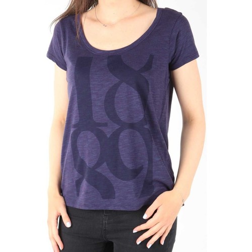 Abbigliamento Donna T-shirt maniche corte Lee T-Shirt  Scoop Mystic Plum 40KFL87 Blu