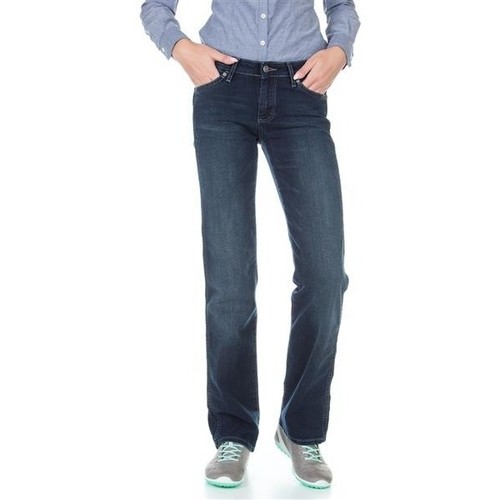 Abbigliamento Donna Jeans dritti Wrangler Sara W212QC818 Blu