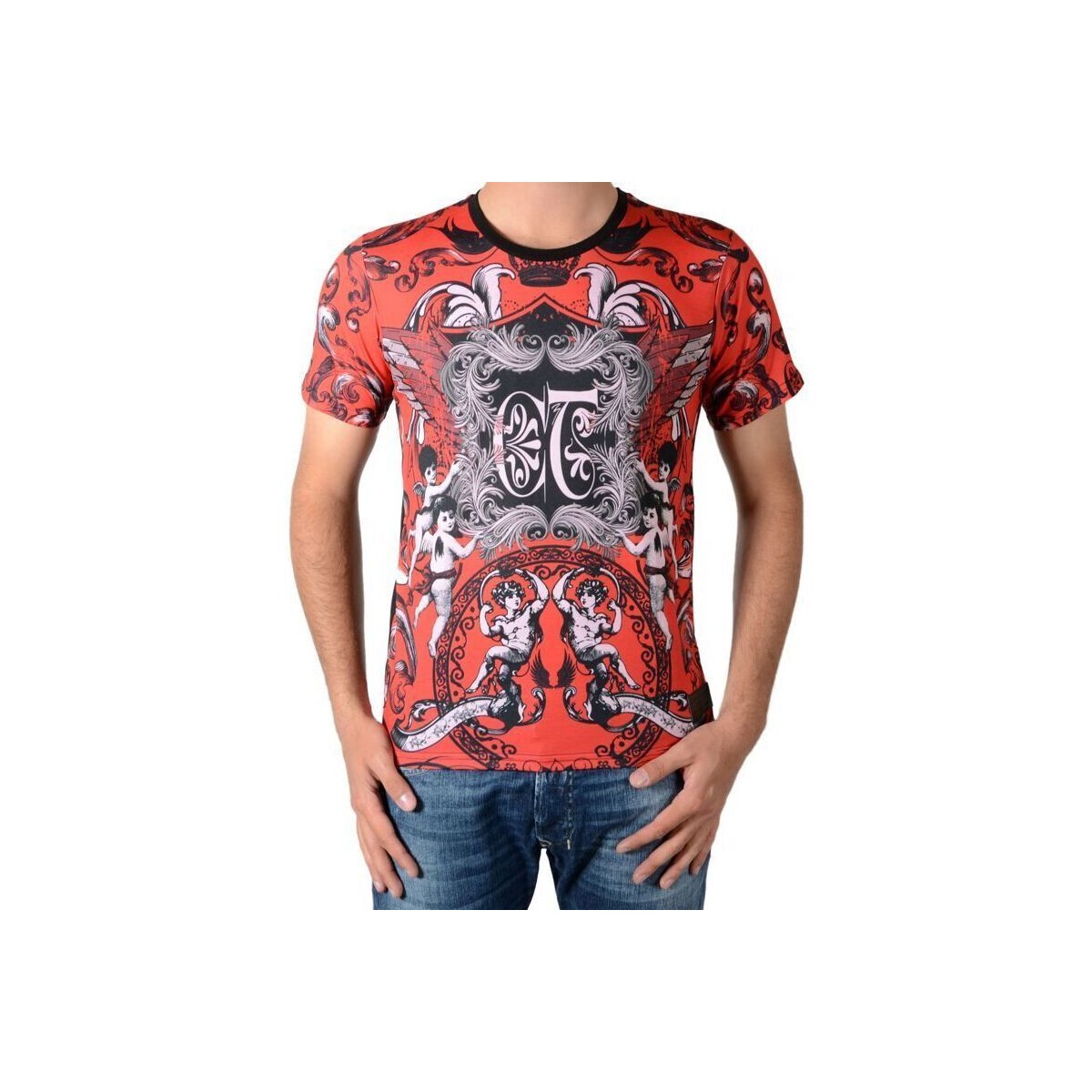 Abbigliamento Uomo T-shirt maniche corte Celebry Tees 89791 Nero