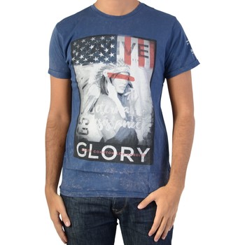Abbigliamento Uomo T-shirt maniche corte Deeluxe 84110 Blu